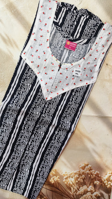 #57 Feeding and non feeding frock -(Angel) XL