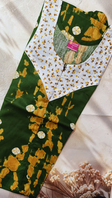 #61 Feeding and non feeding frock -(Angel) XL