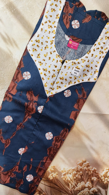 #63 Feeding and non feeding frock -(Angel) XL