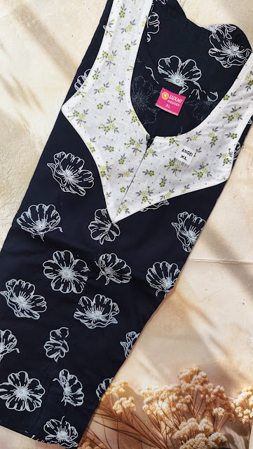 #64 Feeding and non feeding frock -(Angel) XL