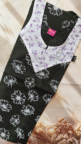 #65 Feeding and non feeding frock -(Angel) XL