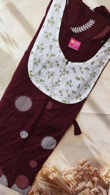 #70 Feeding and non feeding frock -(Angel) XL