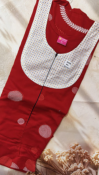 #72 Feeding and non feeding frock -(Angel) XL