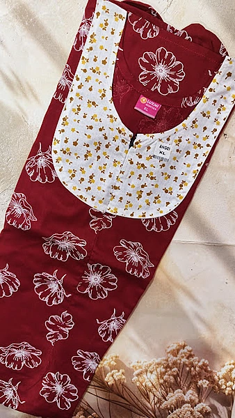 #76 Feeding and non feeding frock -(Angel) XL