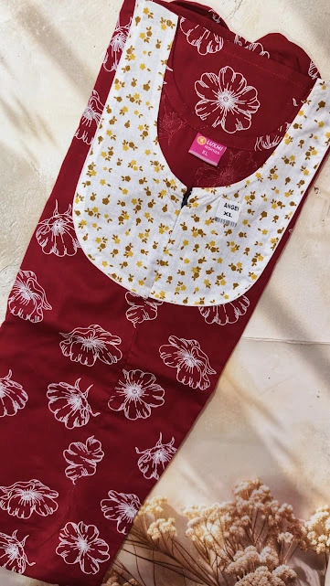 #76 Feeding and non feeding frock -(Angel) XL