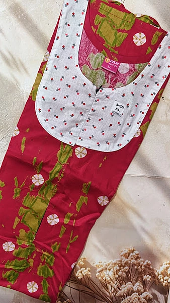 #80 Feeding and non feeding frock -(Angel) XL