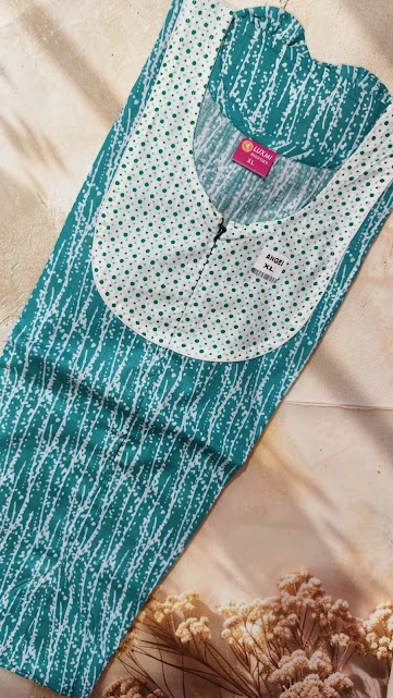 #83 Feeding and non feeding frock -(Angel) XL