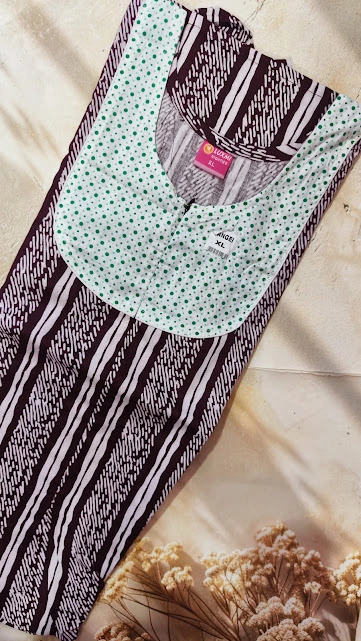 #84 Feeding and non feeding frock -(Angel) XL