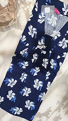 V-Neck semi collar L #4