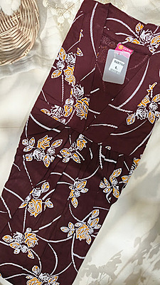 V-Neck semi collar L #36