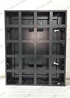MS GI outdoor P6 LED cabinet 768 x 960 mm for 192 x 192 modules, powder-coated – Lumina