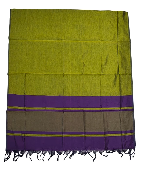 Dark Purple & Pink Pochampally Ikkat Silk Unstitched Suit Set