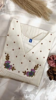 MULL CHANDERI HAND WORK