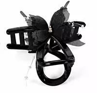 Butterfly Pearl Hair Claw Clips for Women and Girls – Decorative Hairbands