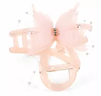 Butterfly Pearl Hair Claw Clips for Women and Girls – Decorative Hairbands