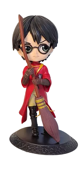 Harry Potter with broom Mini Action Figure