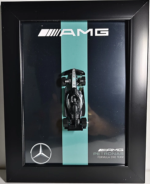 Mercedes AMG Formula One Die-Cast Car Frame
