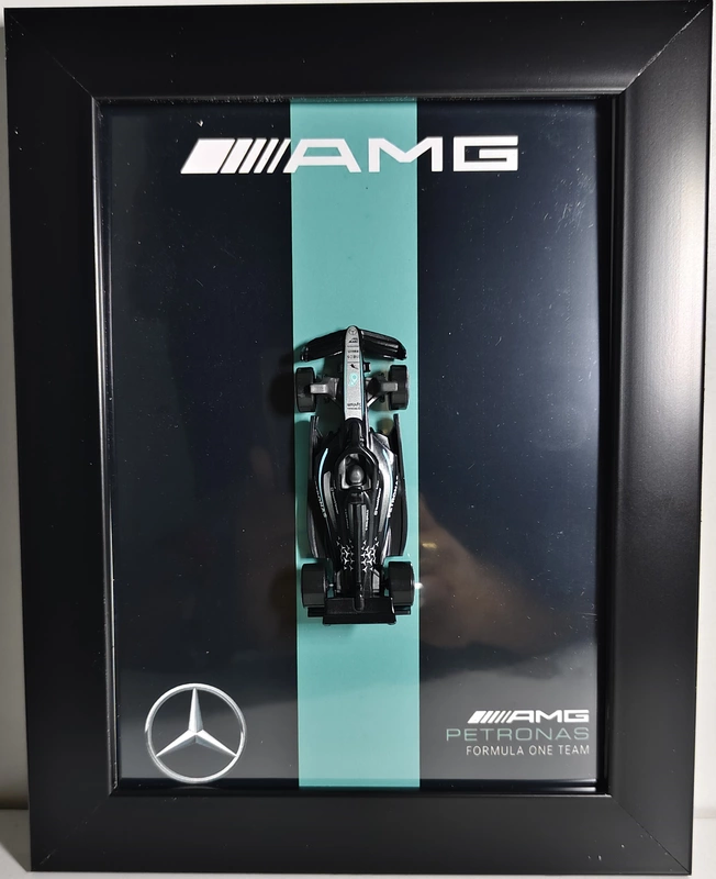 Mercedes AMG Formula One Die-Cast Car Frame