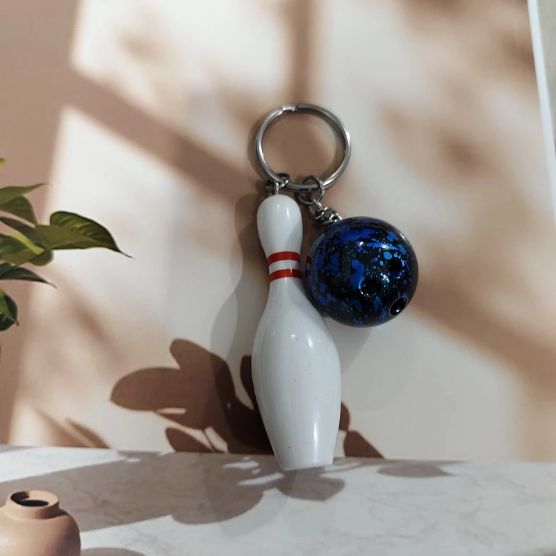 Bowling pin Keychain