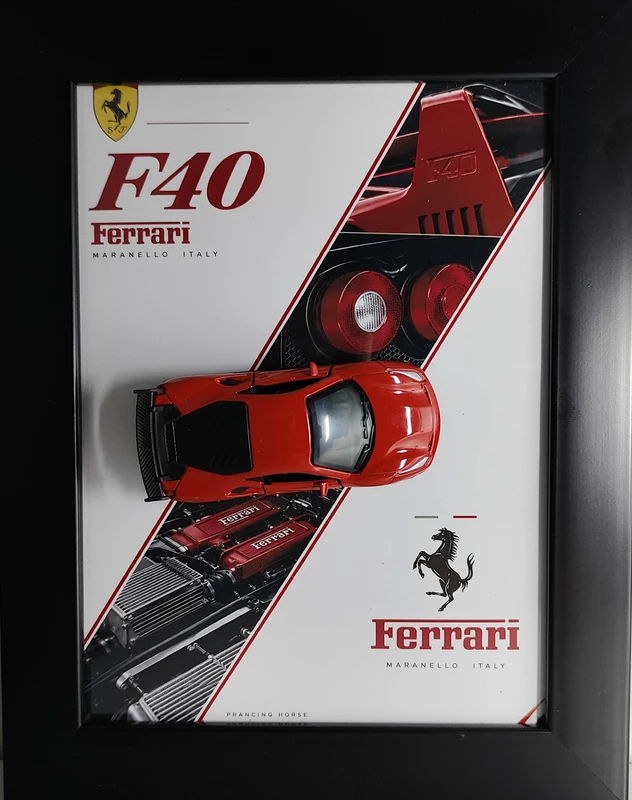 Ferrari Die Cast Car Frame