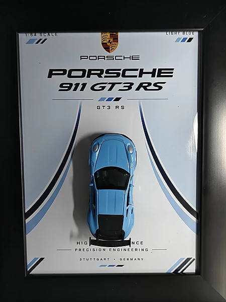 Porsche 911 GT 3Die Cast Car Frame