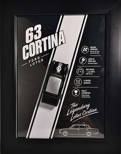 63 corttina Die Cast Car Frame A5