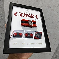 Cobra Red Die Cast Car Frame