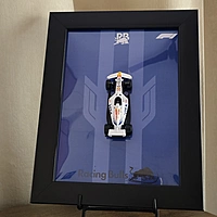 F1 Set of 9 Car Die Cast Car Frame