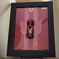 F1 Set of 9 Car Die Cast Car Frame