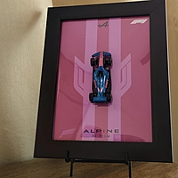 F1 Set of 9 Car Die Cast Car Frame