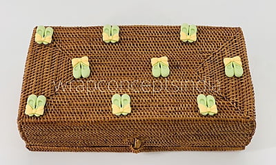 Ballerinas - Blue & lemon