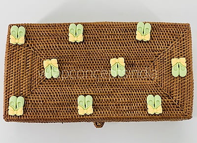 Ballerinas - Blue & lemon