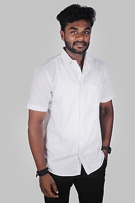 TWILL WHITE SHIRT