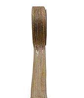 Jute Ribbon With Glitter Weaves
