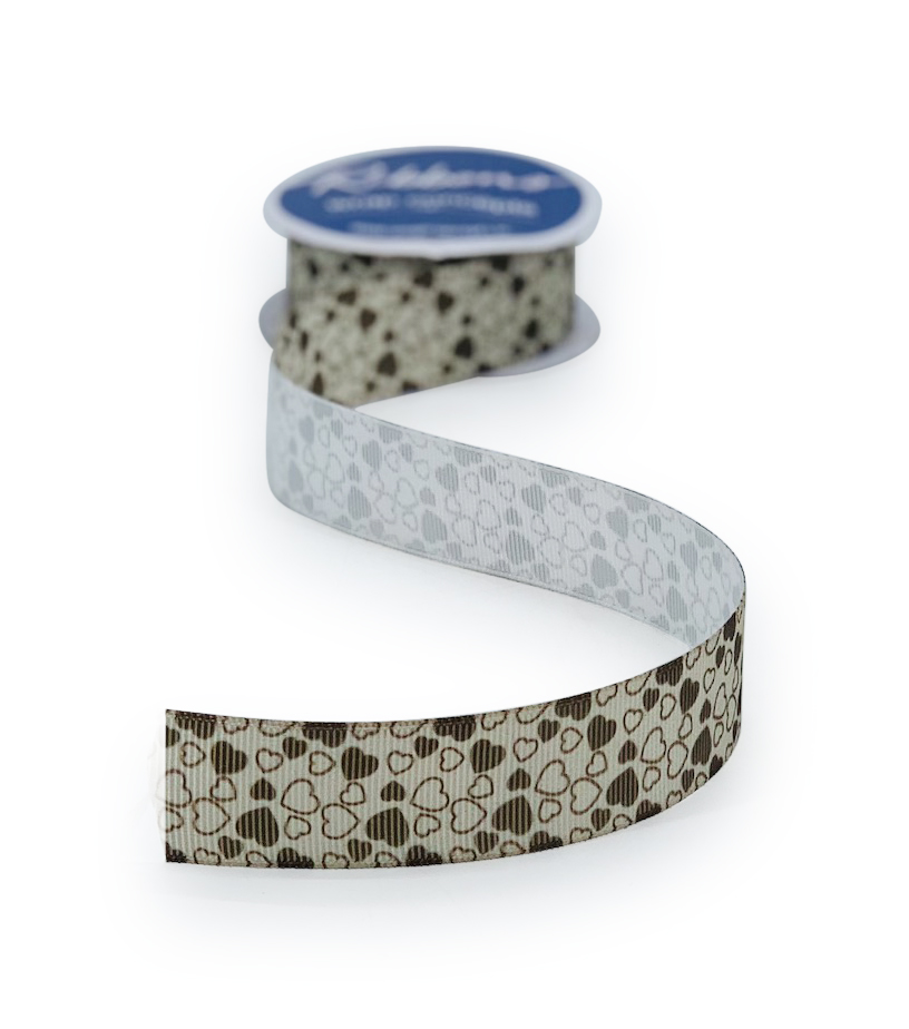 Heart Printed Ribbon