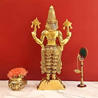 Majestic Balaji in Brass - 19.5 Inch Height