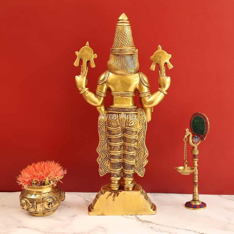 Majestic Balaji in Brass - 19.5 Inch Height