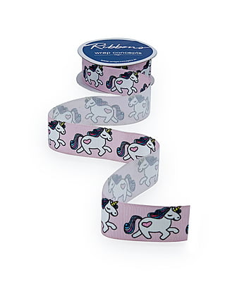 Unicorn Ribbon Baby Pink
