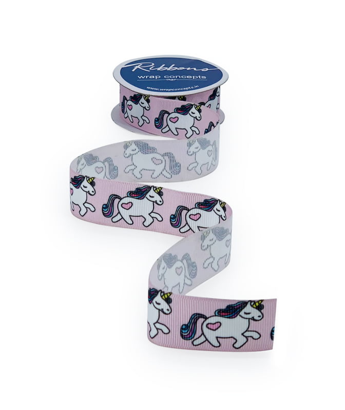 Unicorn Ribbon Baby Pink