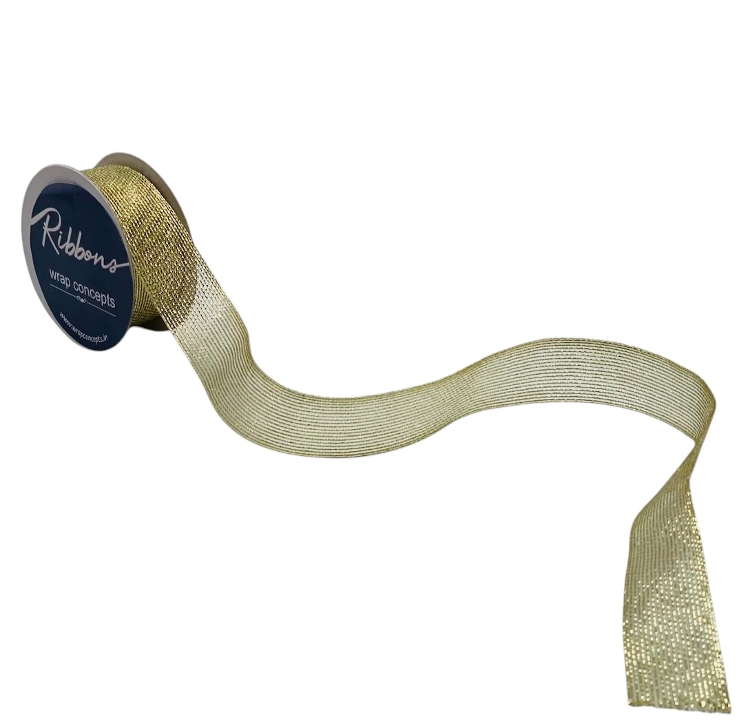 Luxe Gold Texture Ribbon