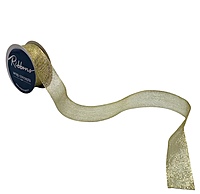 Luxe Gold Texture Ribbon