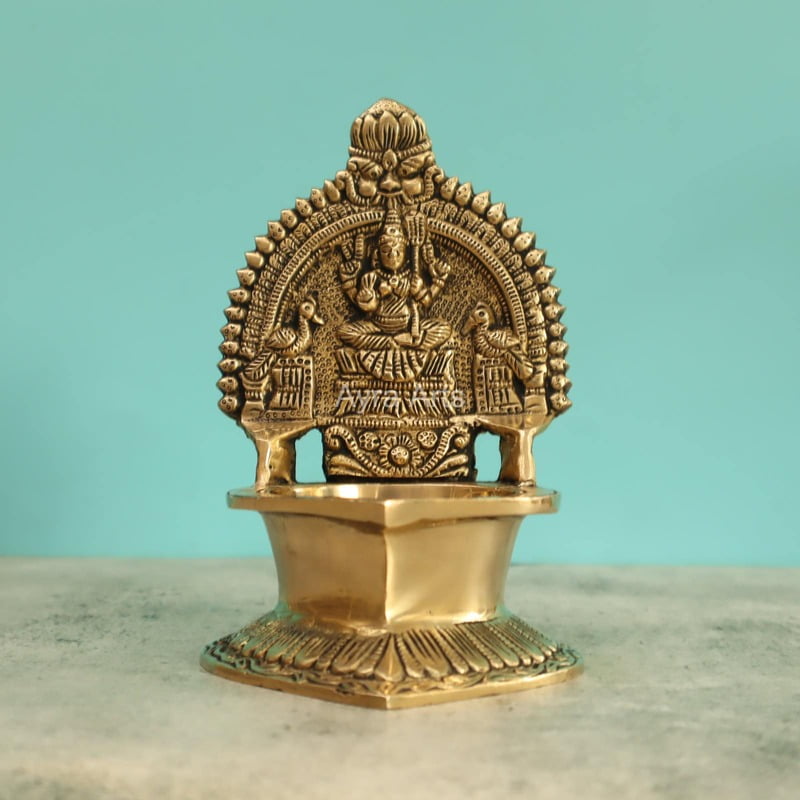 Kamakshi Deepam 6.8 Inch Height