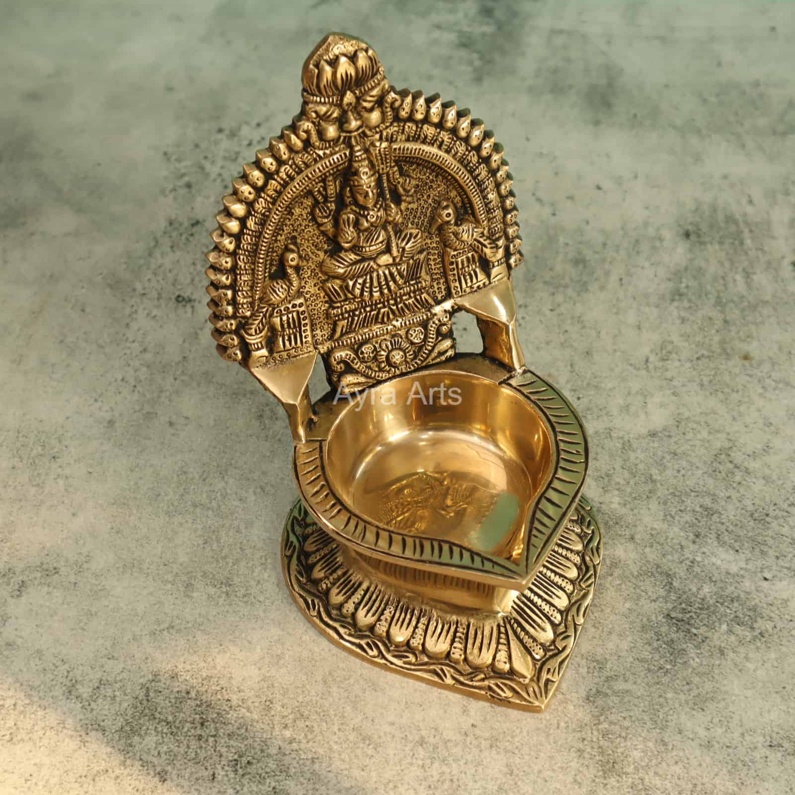 Kamakshi Deepam 6.8 Inch Height