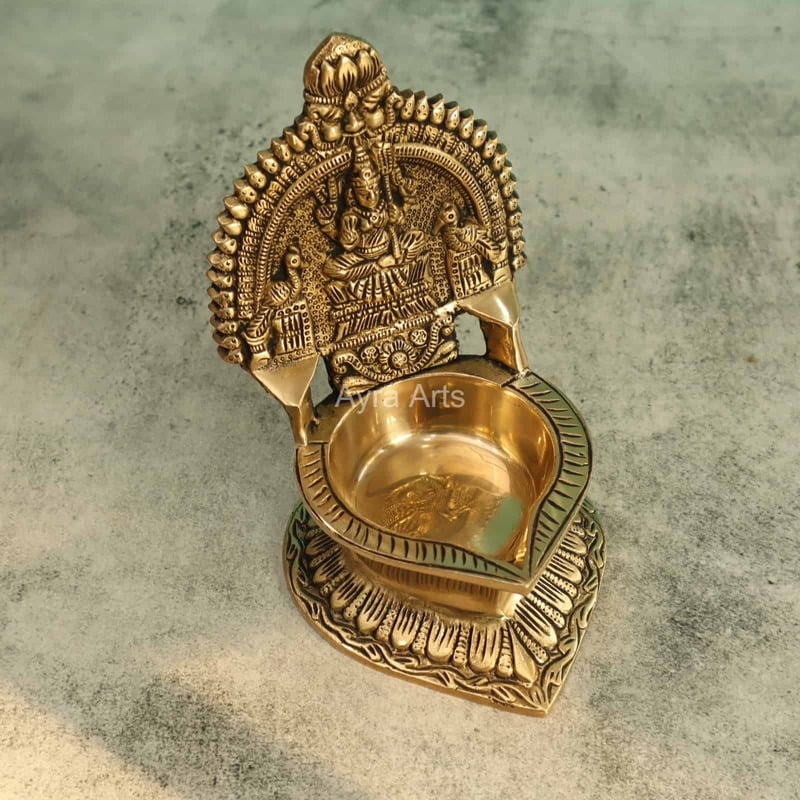 Kamakshi Deepam 6.8 Inch Height