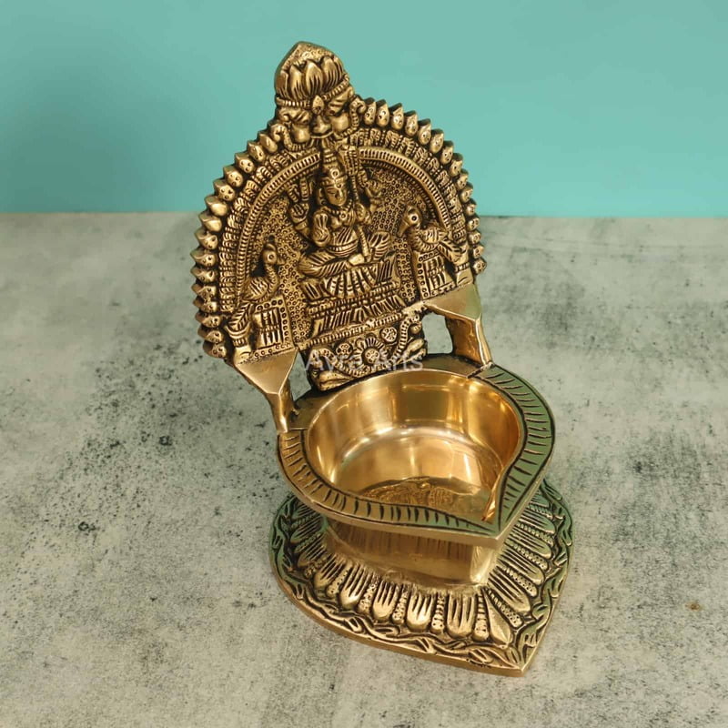 Kamakshi Deepam 6.8 Inch Height