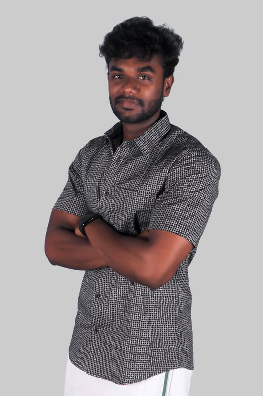 Black printed Shirts