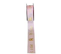Luxe Baby Reveal Satin Ribbon