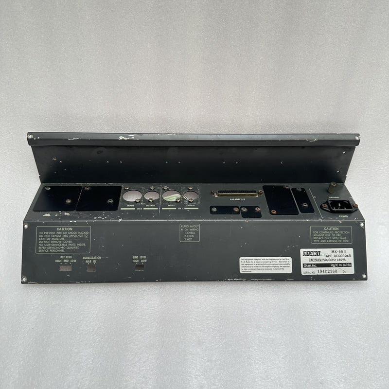 Otari MX-55 - Connector Panel - MX-55-CNRP Otari MX-55 - Connector Panel - MX-55-CNRP