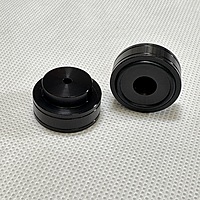 VAC - Premium Aluminium Cabinet Feet - 27MM Dia. x 15MM Height (1 Pcs.) - ACF27M-B