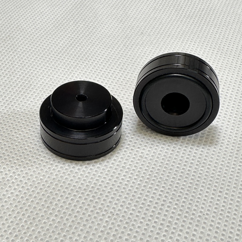 VAC - Premium Aluminium Cabinet Feet - 27MM Dia. x 15MM Height (1 Pcs.) - ACF27M-B